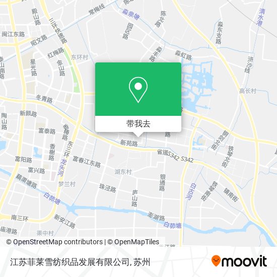 江苏菲莱雪纺织品发展有限公司地图