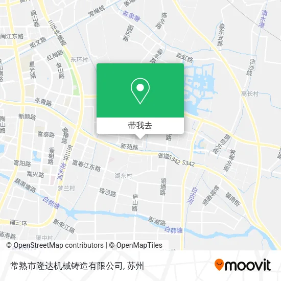 常熟市隆达机械铸造有限公司地图