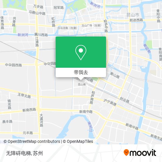 无障碍电梯地图