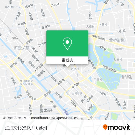 点点文化(金阁店)地图