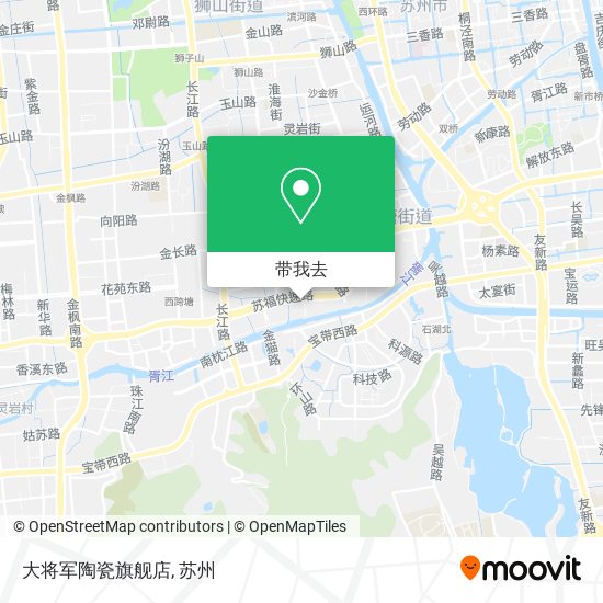 大将军陶瓷旗舰店地图