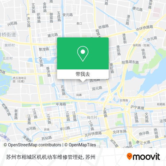 苏州市相城区机机动车维修管理处地图