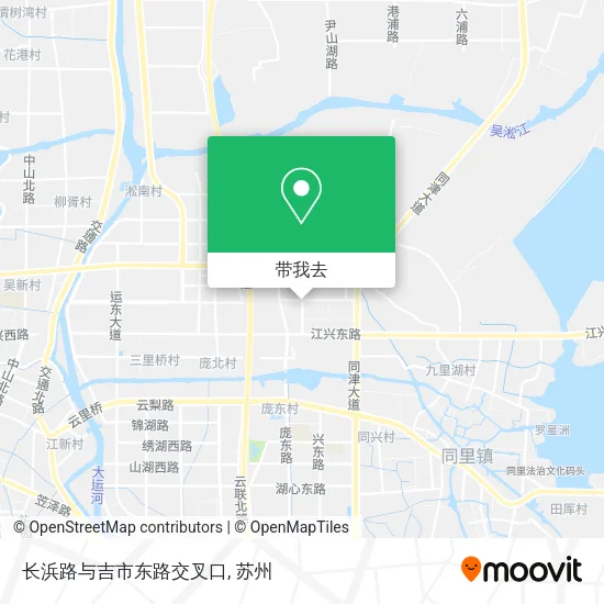长浜路与吉市东路交叉口地图
