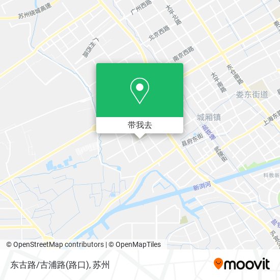 东古路/古浦路(路口)地图