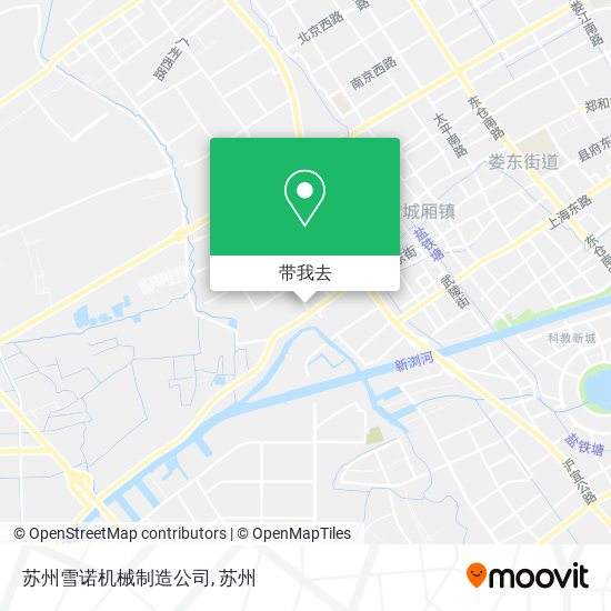 苏州雪诺机械制造公司地图