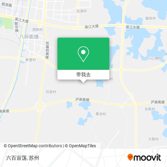 六百亩荡地图