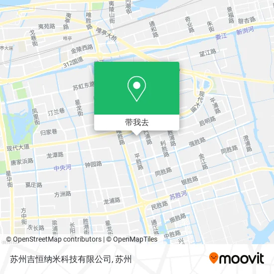 苏州吉恒纳米科技有限公司地图