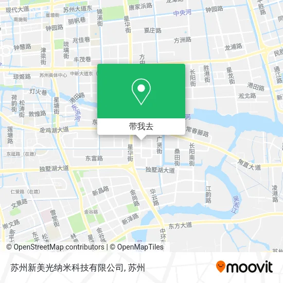 苏州新美光纳米科技有限公司地图