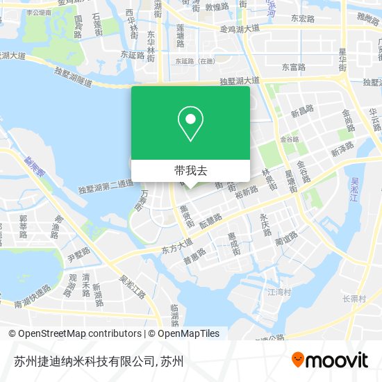 苏州捷迪纳米科技有限公司地图