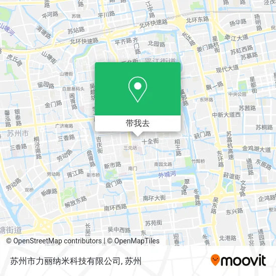 苏州市力丽纳米科技有限公司地图