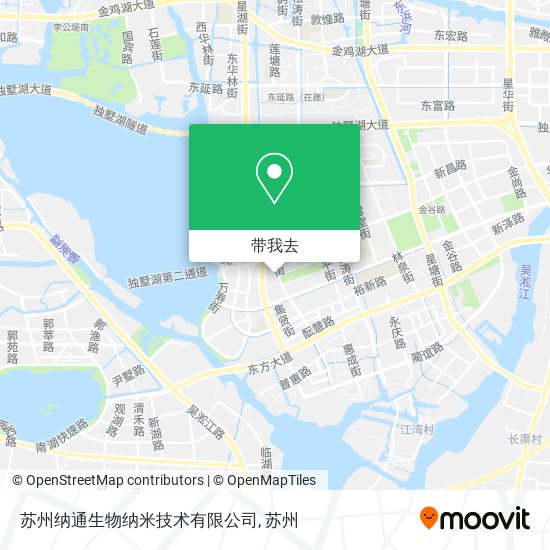 苏州纳通生物纳米技术有限公司地图
