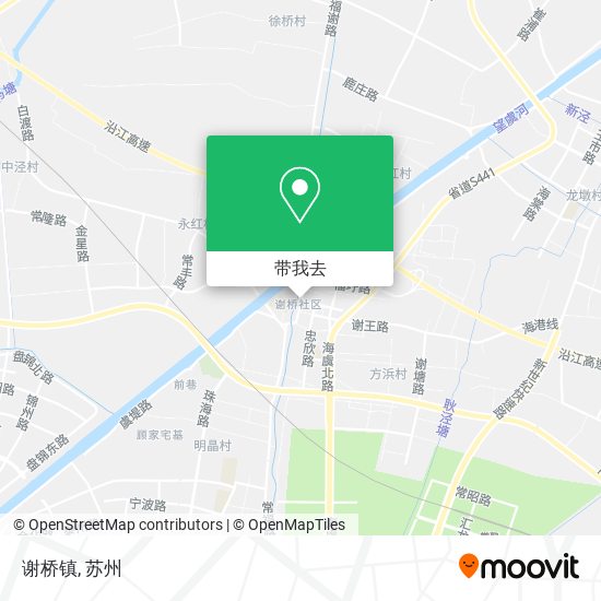 谢桥镇地图