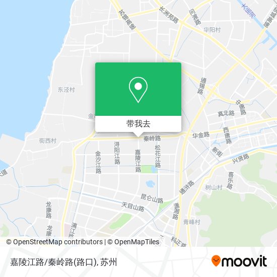 嘉陵江路/秦岭路(路口)地图