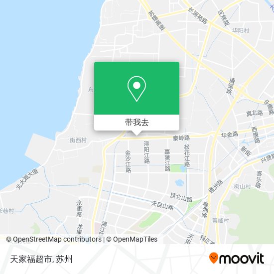 天家福超市地图