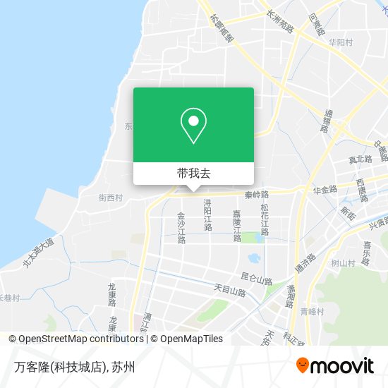 万客隆(科技城店)地图