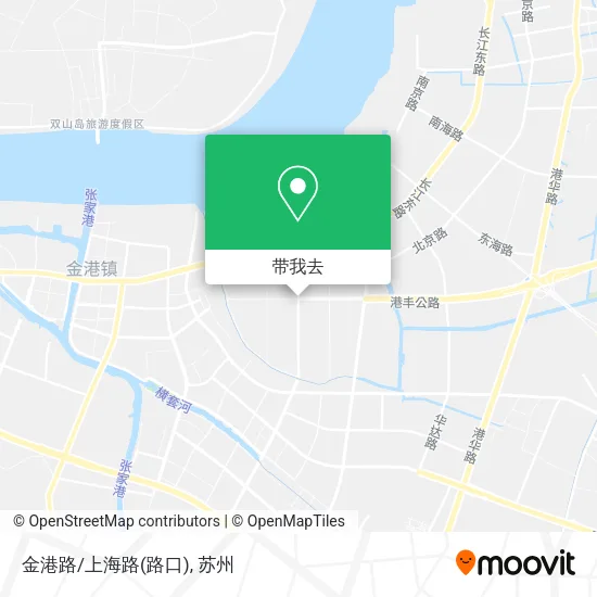 金港路/上海路(路口)地图
