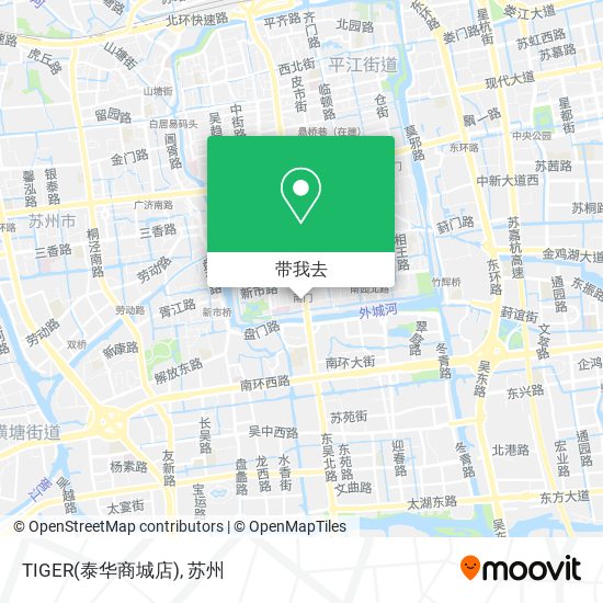 TIGER(泰华商城店)地图