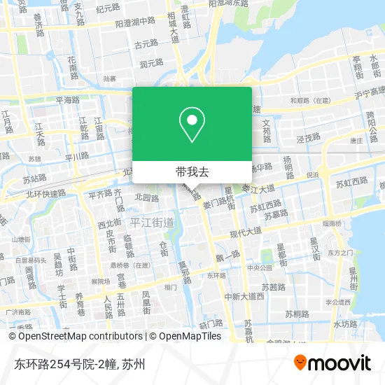 东环路254号院-2幢地图