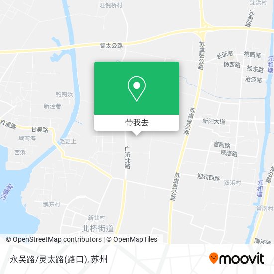 永吴路/灵太路(路口)地图