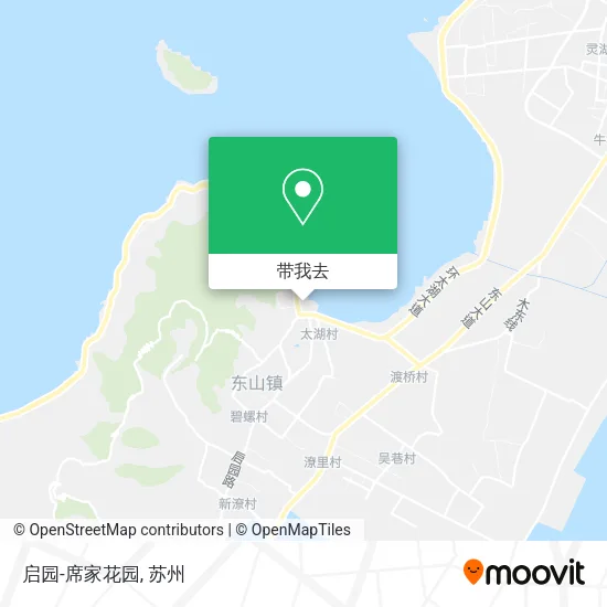 启园-席家花园地图