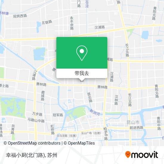 幸福小厨(北门路)地图