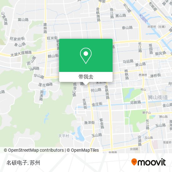 名硕电子地图