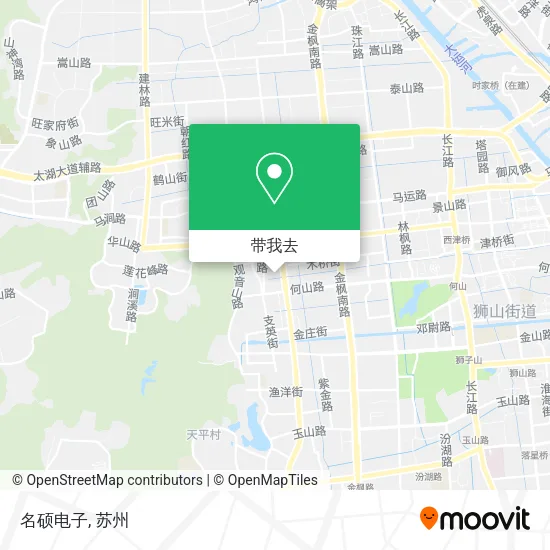 名硕电子地图