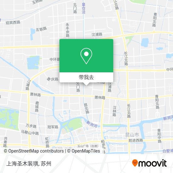 上海圣木装璜地图
