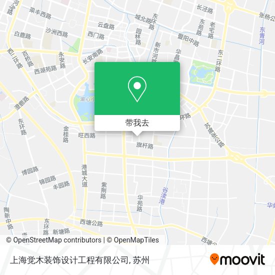 上海觉木装饰设计工程有限公司地图