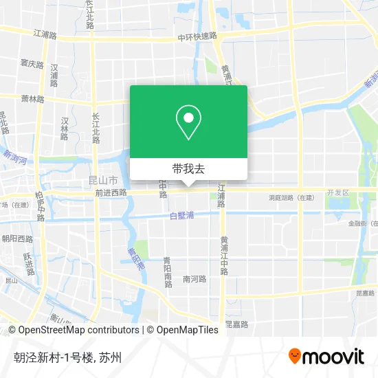 朝泾新村-1号楼地图