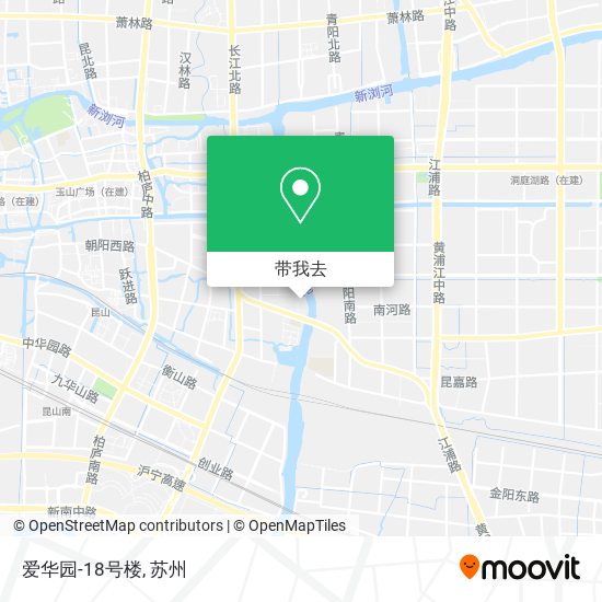爱华园-18号楼地图