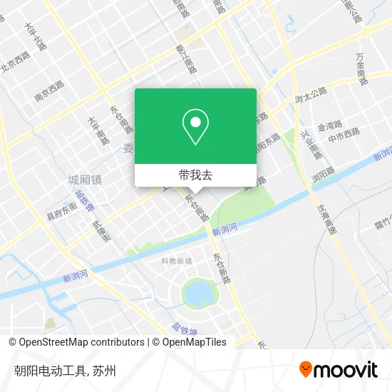 朝阳电动工具地图