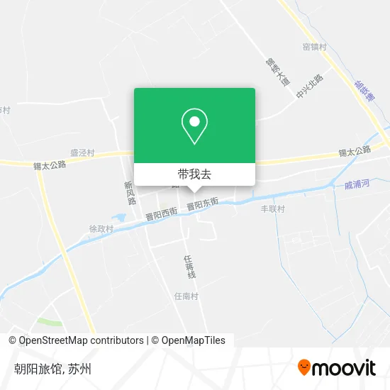 朝阳旅馆地图