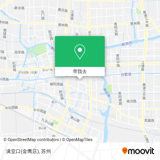 满堂口(金鹰店)地图