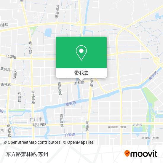 东方路萧林路地图