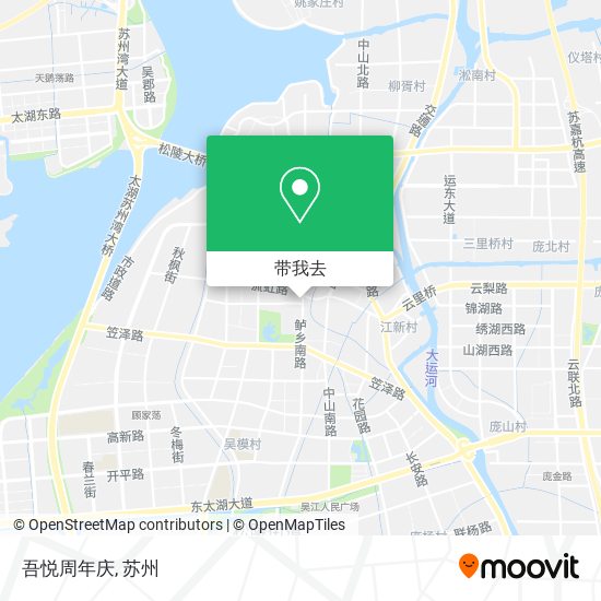 吾悦周年庆地图