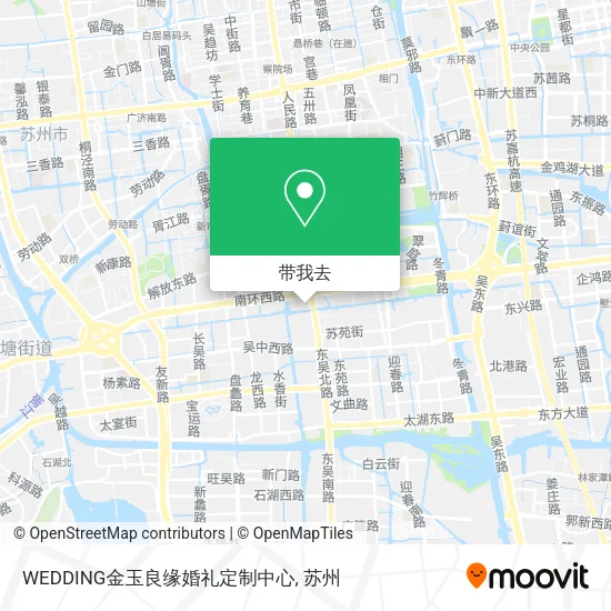 WEDDING金玉良缘婚礼定制中心地图