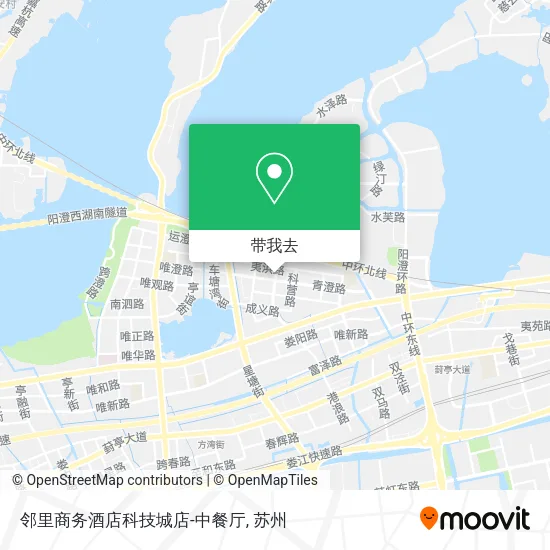邻里商务酒店科技城店-中餐厅地图