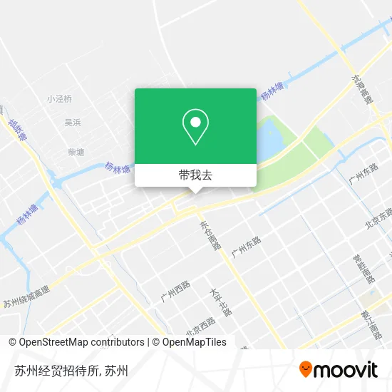 苏州经贸招待所地图