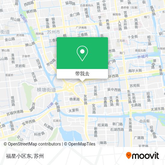 福星小区东地图