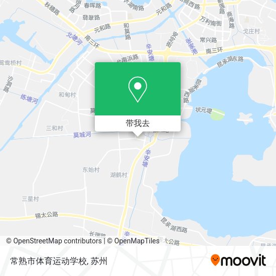 常熟市体育运动学校地图