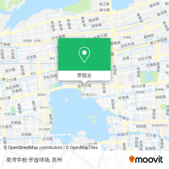 星湾学校-开放球场地图