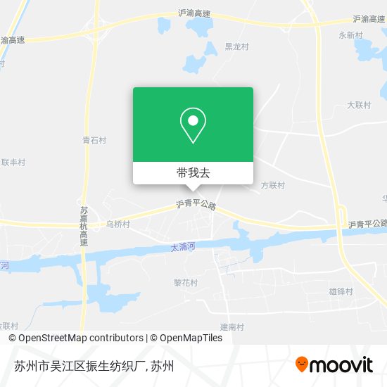 苏州市吴江区振生纺织厂地图