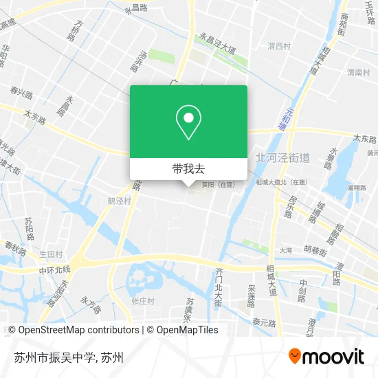 苏州市振吴中学地图