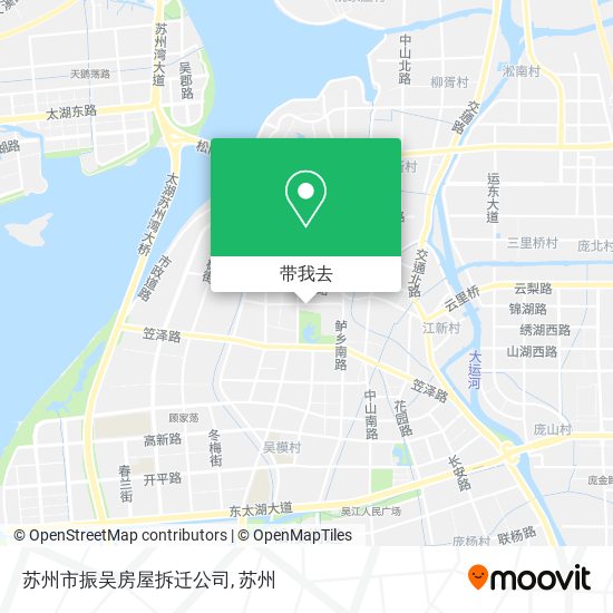 苏州市振吴房屋拆迁公司地图