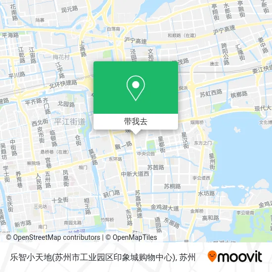 乐智小天地(苏州市工业园区印象城购物中心)地图