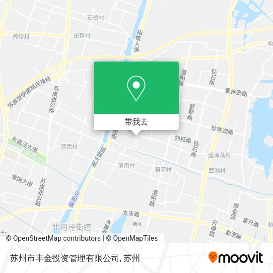 苏州市丰金投资管理有限公司地图