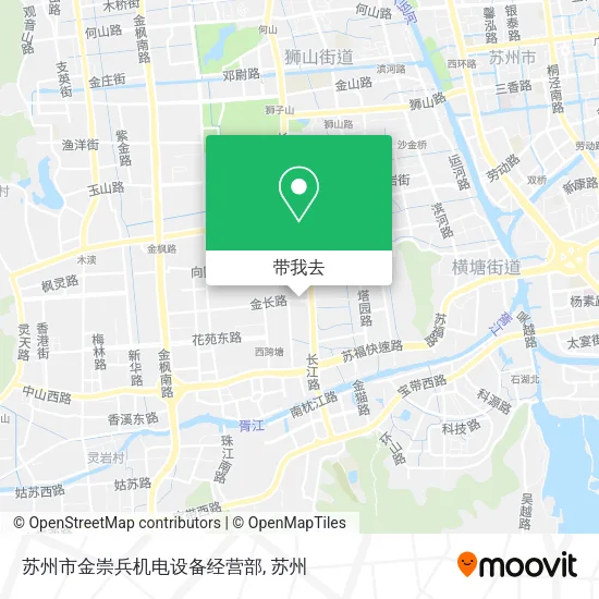 苏州市金崇兵机电设备经营部地图