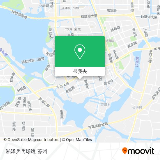淞泽乒乓球馆地图