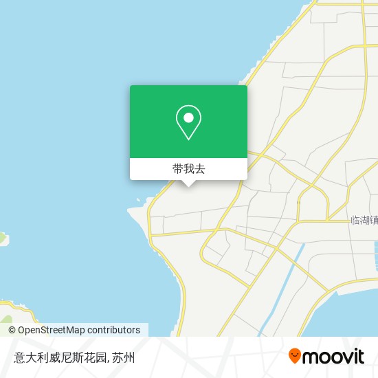 意大利威尼斯花园地图